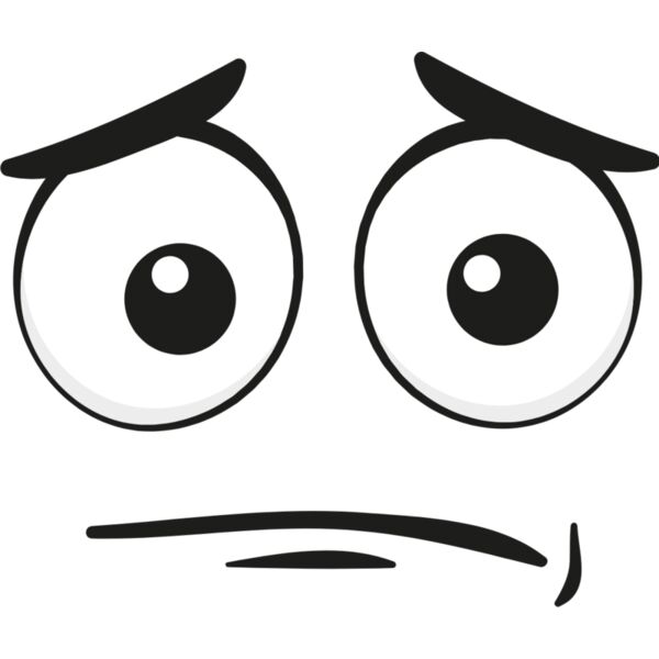 Cartoon Sad Face 4 Thumbnail