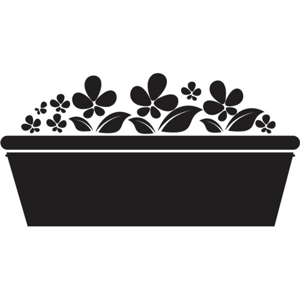 Flower Pot Silhouette 1 Thumbnail