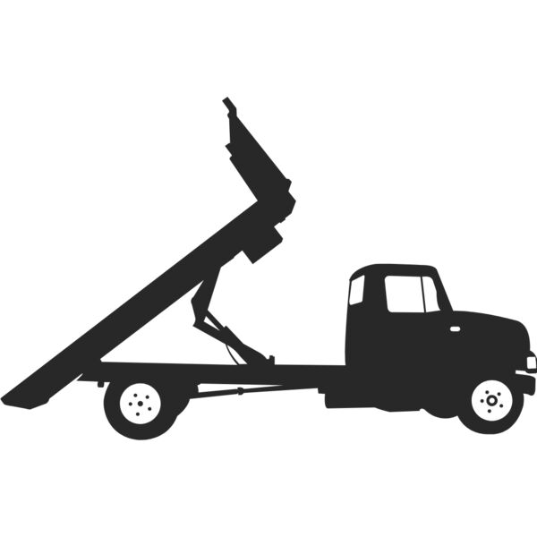 Bulldozer Silhouette 2 Thumbnail