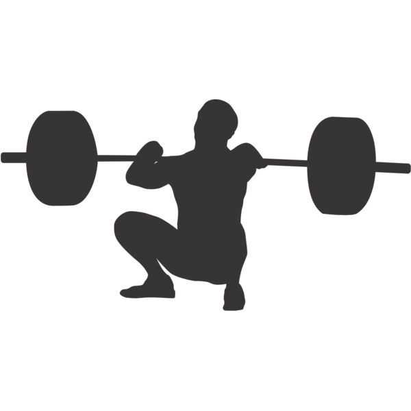 Exercise Weight Lifting Silhouette 5 Thumbnail