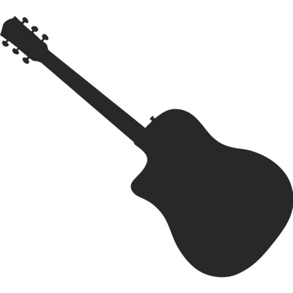 Electric Guitar Silhouette 3 Thumbnail