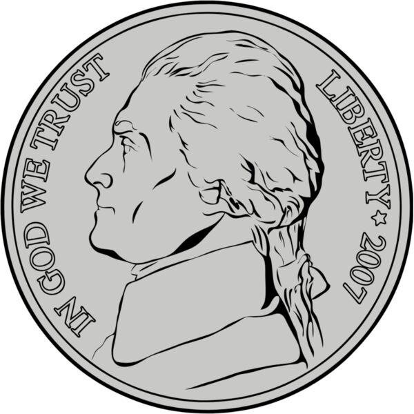 Nickel Coin Front 1 Thumbnail