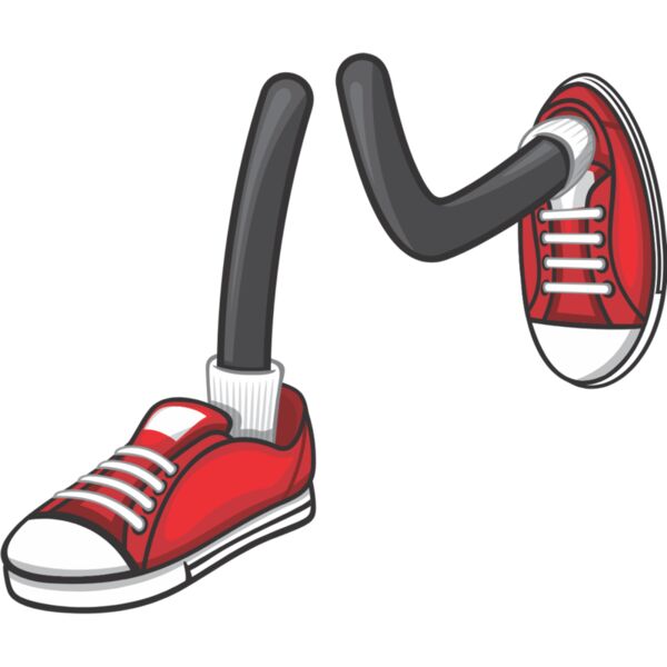 Cartoon Running Shoes 1 Thumbnail