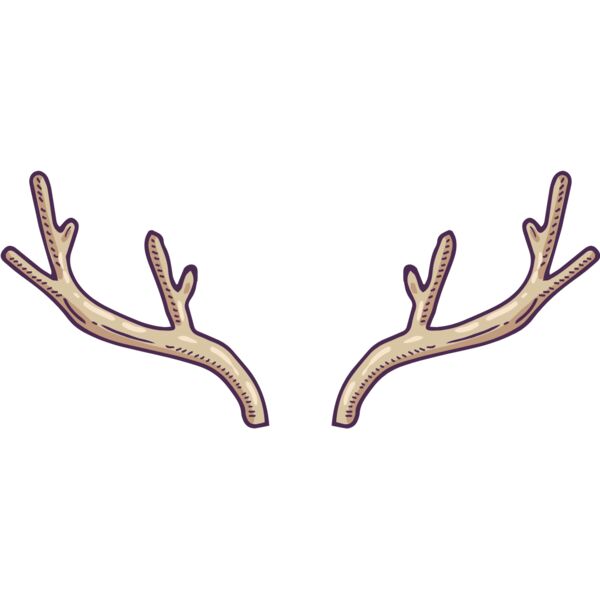 Watercolor Antlers 1 Thumbnail