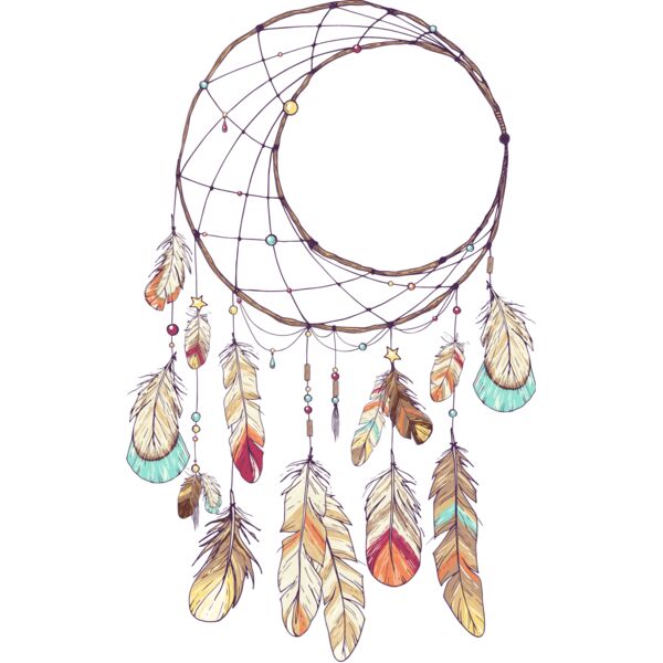 Watercolor Tribal Dream Catcher 1 Thumbnail
