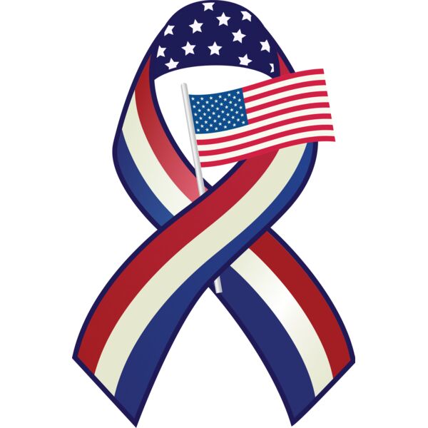 USA America Awareness Ribbon 8 Thumbnail