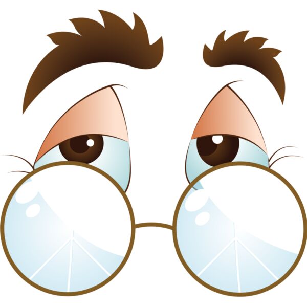 Cartoon Glasses Eyes 1 Thumbnail