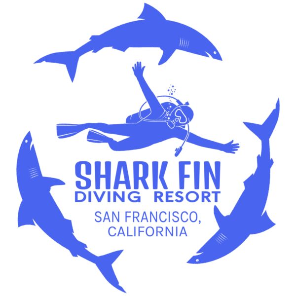 Scuba Diving Shark Template 1 Thumbnail