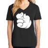 Ladies Core Cotton V-Neck Tee Thumbnail