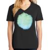 Ladies Core Cotton V-Neck Tee Thumbnail