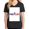 Ladies Core Cotton V-Neck Tee Thumbnail
